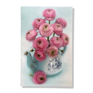 10 Wenskaarten Blanco Bloemen | 11x17cm | incl. Envelop | BL2.4.5