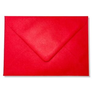 C6 162x114mm Enveloppen | Poppy Red/ Rood | 1000 stuks