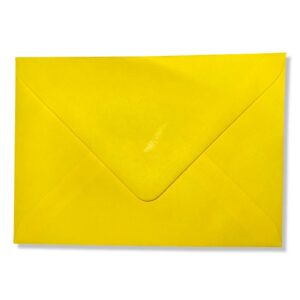 C6 162x114mm Enveloppen | Geel | 1000 stuks