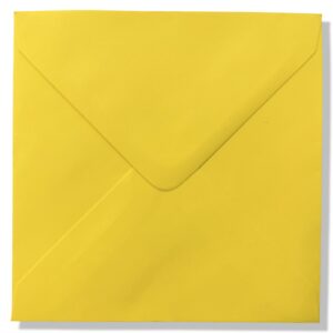 14x14cm Enveloppen | Geel | 1000 stuks