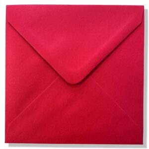 14x14cm Enveloppen | Rood | 1000 stuks