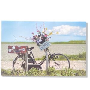 10 Wenskaarten Blanco Bloemen | 11x17cm | incl. Envelop | BL1.1.2