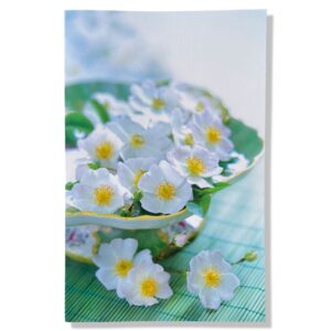 10 Wenskaarten Blanco Bloemen | 11x17cm | incl. Envelop | BL1.1.6