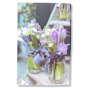 10 Wenskaarten Blanco Bloemen | 11x17cm | incl. Envelop | BL1.2.2