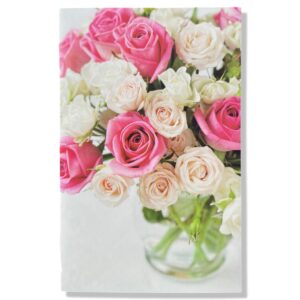 10 Wenskaarten Blanco Bloemen | 11x17cm | incl. Envelop | BL1.2.8