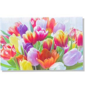 10 Wenskaarten Blanco Bloemen | 11x17cm | incl. Envelop | BL1.4.1