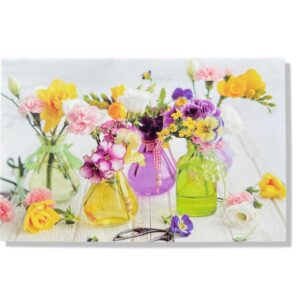 10 Wenskaarten Blanco Bloemen | 11x17cm | incl. Envelop | BL1.4.3