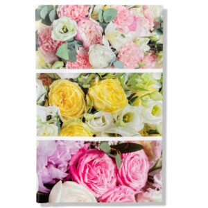 10 Wenskaarten Blanco Bloemen | 11x17cm | incl. Envelop | BL1.4.9