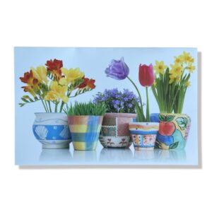 10 Wenskaarten Blanco Bloemen | 11x17cm | incl. Envelop | BL2.2.1