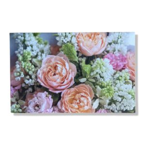 10 Wenskaarten Blanco Bloemen | 11x17cm | incl. Envelop | BL2.2.7