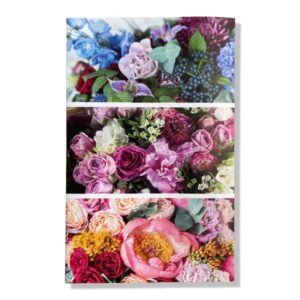 10 Wenskaarten Blanco Bloemen | 11x17cm | incl. Envelop | BL2.3.6