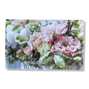 10 Wenskaarten Blanco Bloemen | 11x17cm | incl. Envelop | BL2.4.2
