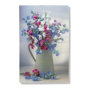 10 Wenskaarten Blanco Bloemen | 11x17cm | incl. Envelop | BL2.4.7