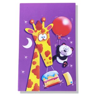 10 Wenskaarten blanco kinderen | 11x17cm | incl. Envelop | BL3.4.5
