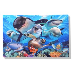 10 Wenskaarten blanco dieren | 11x17cm | incl. Envelop | BL3.4.9