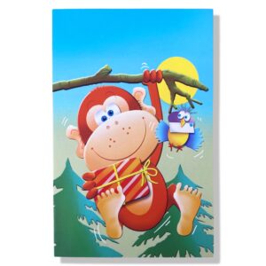 10 Wenskaarten blanco kinderen | 11x17cm | incl. Envelop | BL3.5.8