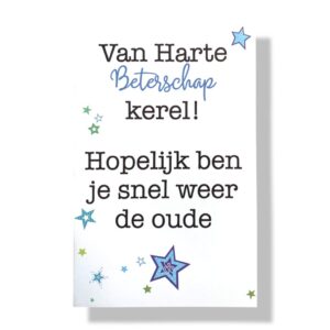 10 Wenskaarten Beterschap | 11x17cm | incl. Envelop | BS5.2.8