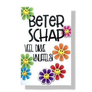 10 Wenskaarten Beterschap | 11x17cm | incl. Envelop | BS5.3.3