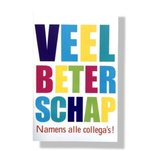 10 Wenskaarten | Beterschap | 11x17cm | incl. Envelop | BS6.3.3