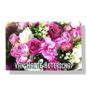 10 Wenskaarten | Beterschap | 11x17cm | incl. Envelop | BS6.4.10