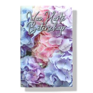10 Wenskaarten | Beterschap | Bloemen | 11x17cm | incl. Envelop | BS6.4.4