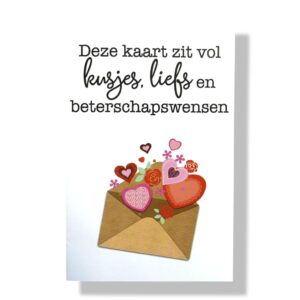 10 Wenskaarten | Beterschap | Liefs | 11x17cm | incl. Envelop | BS6.4.6