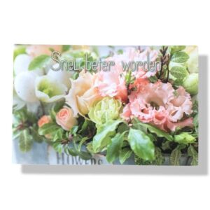 10 Wenskaarten | Beterschap | Bloemen | 11x17cm | incl. Envelop | BS6.4.7