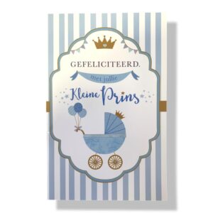 10 Wenskaarten | Geboorte | Zoon | 11x17cm | incl. Envelop | GEB11.2.1