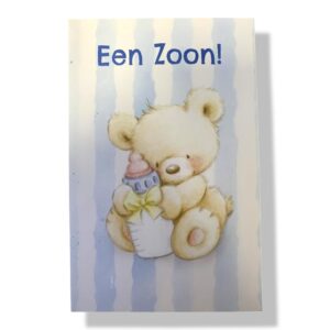 10 Wenskaarten | Geboorte | Zoon | 11x17cm | incl. Envelop | GEB11.3.3