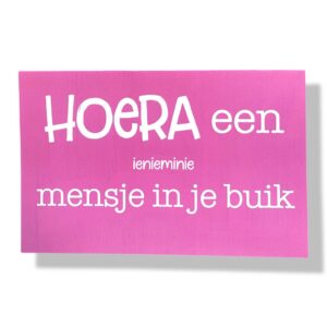 10 Wenskaarten | Geboorte | In verwachting | 11x17cm | incl. Envelop | GEB11.5.7