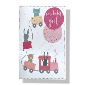 10 Wenskaarten | Geboorte | Dochter | 11x17cm | incl. Envelop | GEB12.2.9