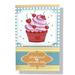 10 Wenskaarten | Geboorte | 11x17cm | incl. Envelop | GEB12.3.7