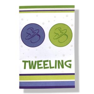 10 Wenskaarten | Geboorte | Tweeling | 11x17cm | incl. Envelop | GEB12.5.5