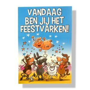 10 Wenskaarten | Hartelijk gefeliciteerd | 11x17cm | incl. Envelop | HG13.1.3