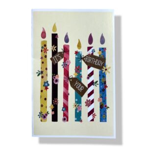 10 Wenskaarten | Hartelijk gefeliciteerd | 11x17cm | incl. Envelop | HG13.2.1