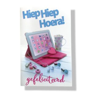 10 Wenskaarten | Hartelijk gefeliciteerd | 11x17cm | incl. Envelop | HG13.2.7