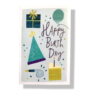 10 Wenskaarten | Hartelijk gefeliciteerd | 11x17cm | incl. Envelop | HG13.2.9
