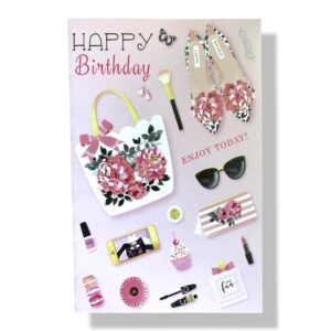 10 Wenskaarten | Hartelijk gefeliciteerd | 11x17cm | incl. Envelop | HG13.3.8