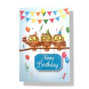 10 Wenskaarten | Hartelijk gefeliciteerd | 11x17cm | incl. Envelop | HG13.5.3