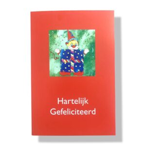10 Wenskaarten | Hartelijk gefeliciteerd | 11x17cm | incl. Envelop | HG13.5.9