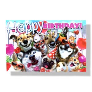 10 Wenskaarten | Hartelijk gefeliciteerd | 11x17cm | incl. Envelop | HG14.2.2