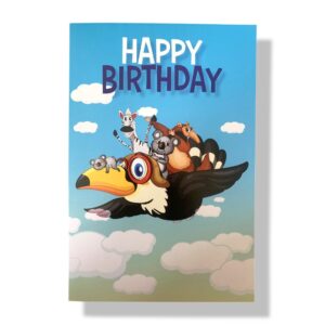 10 Wenskaarten | Hartelijk gefeliciteerd | 11x17cm | incl. Envelop | HG14.3.2