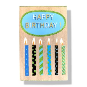 10 Wenskaarten | Hartelijk gefeliciteerd | 11x17cm | incl. Envelop | HG14.4.4