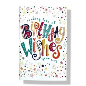 10 Wenskaarten | Hartelijk gefeliciteerd | 11x17cm | incl. Envelop | HG14.4.8
