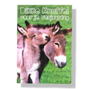 10 Wenskaarten | Hartelijk gefeliciteerd | Dieren | 11x17cm | incl. Envelop | HG15.4.4