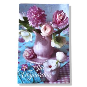 10 Wenskaarten | Hartelijk gefeliciteerd | Bloemen | 11x17cm | incl. Envelop | HG16.1.9