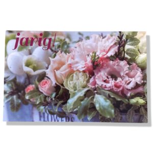 10 Wenskaarten | Hartelijk gefeliciteerd | Bloemen | 11x17cm | incl. Envelop | HG16.3.6