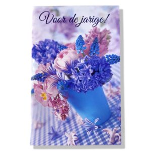 10 Wenskaarten | Hartelijk gefeliciteerd | Bloemen | 11x17cm | incl. Envelop | HG16.4.4