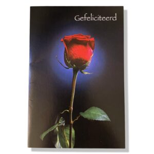 10 Wenskaarten | Hartelijk gefeliciteerd | Bloemen | 11x17cm | incl. Envelop | HG16.5.4