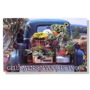 10 Wenskaarten | Hartelijk gefeliciteerd | Bloemen | 11x17cm | incl. Envelop | HG16.5.5